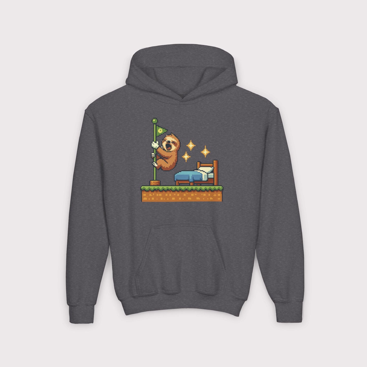 Level Complete Nap Time Kids Hoodie