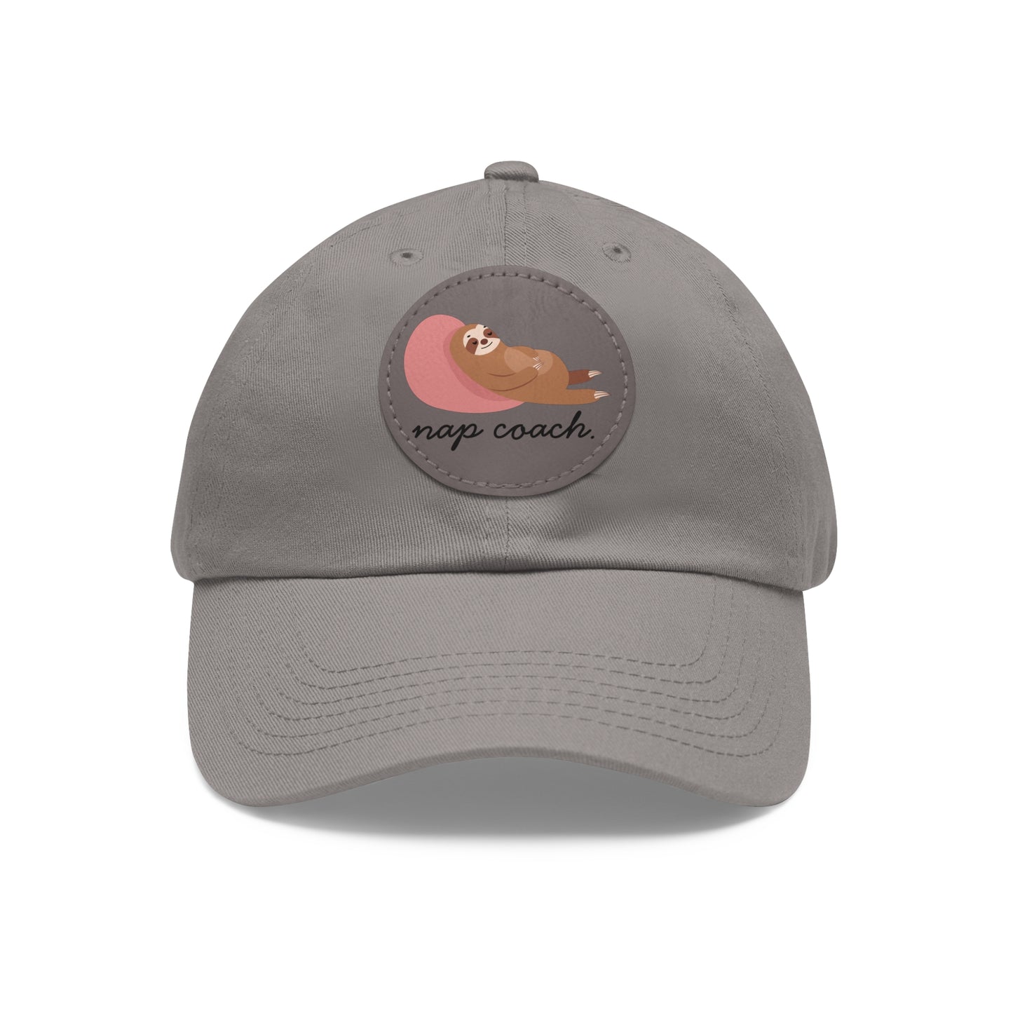Nap Coach Leather Patch Hat