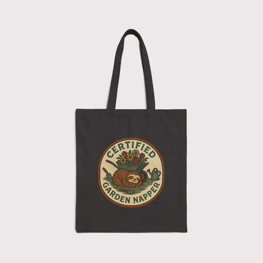 Certified Garden Napper Canvas Tote