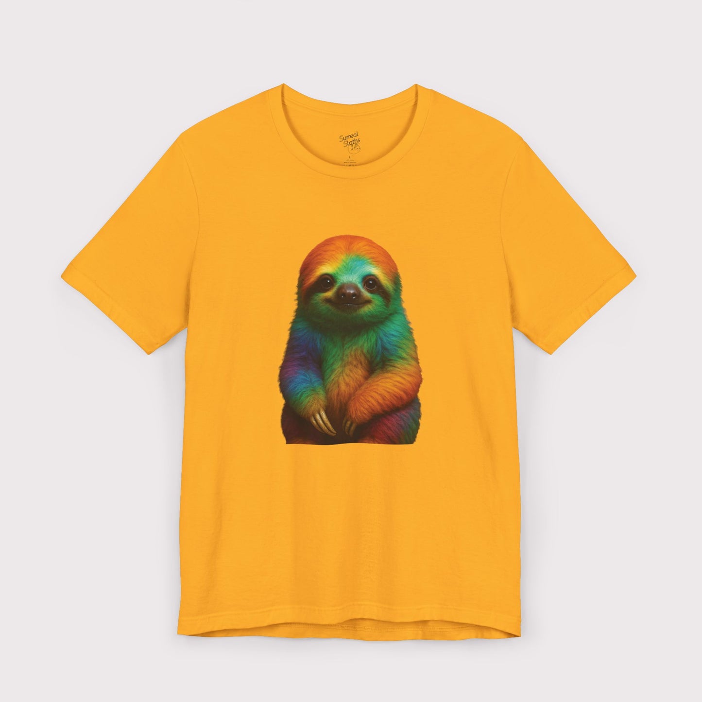 Rainbow Vibes Sloth T-Shirt