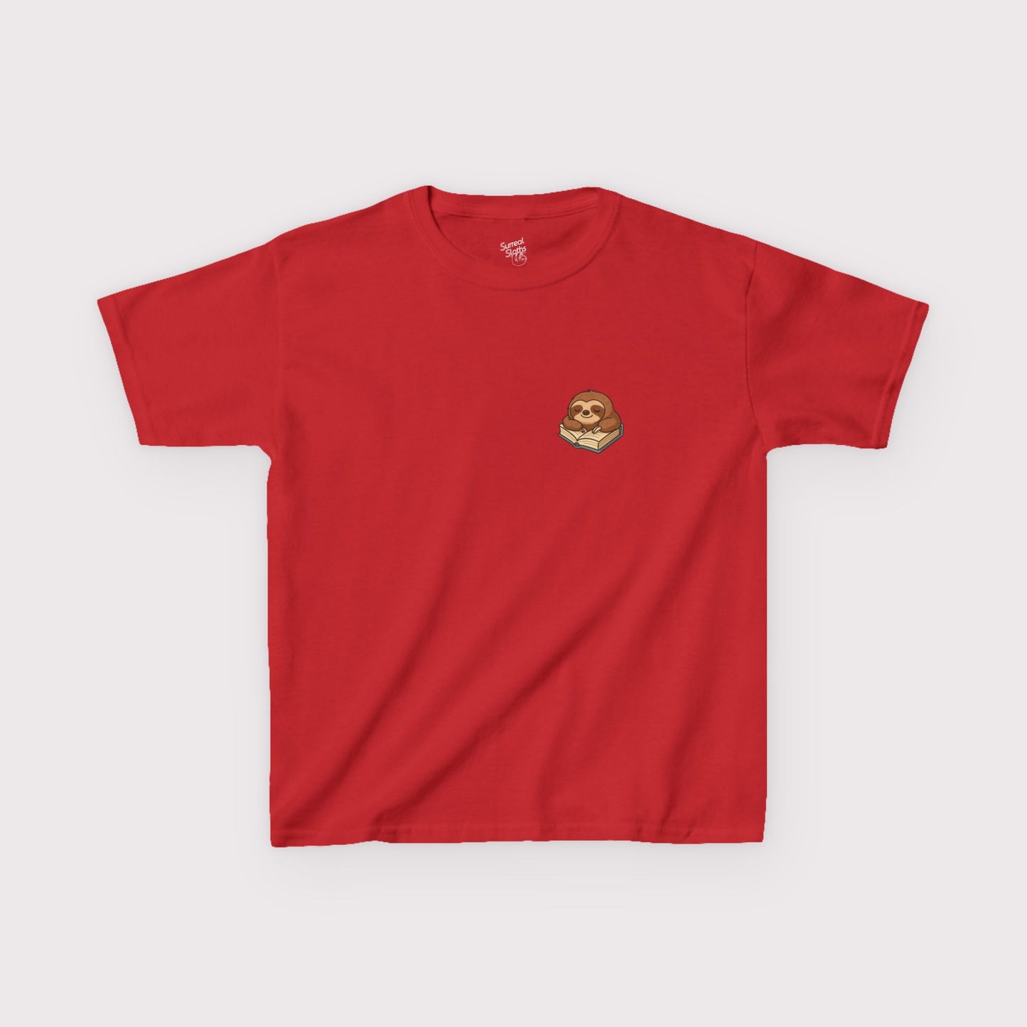 Pocket Book Sloth Kids T-Shirt