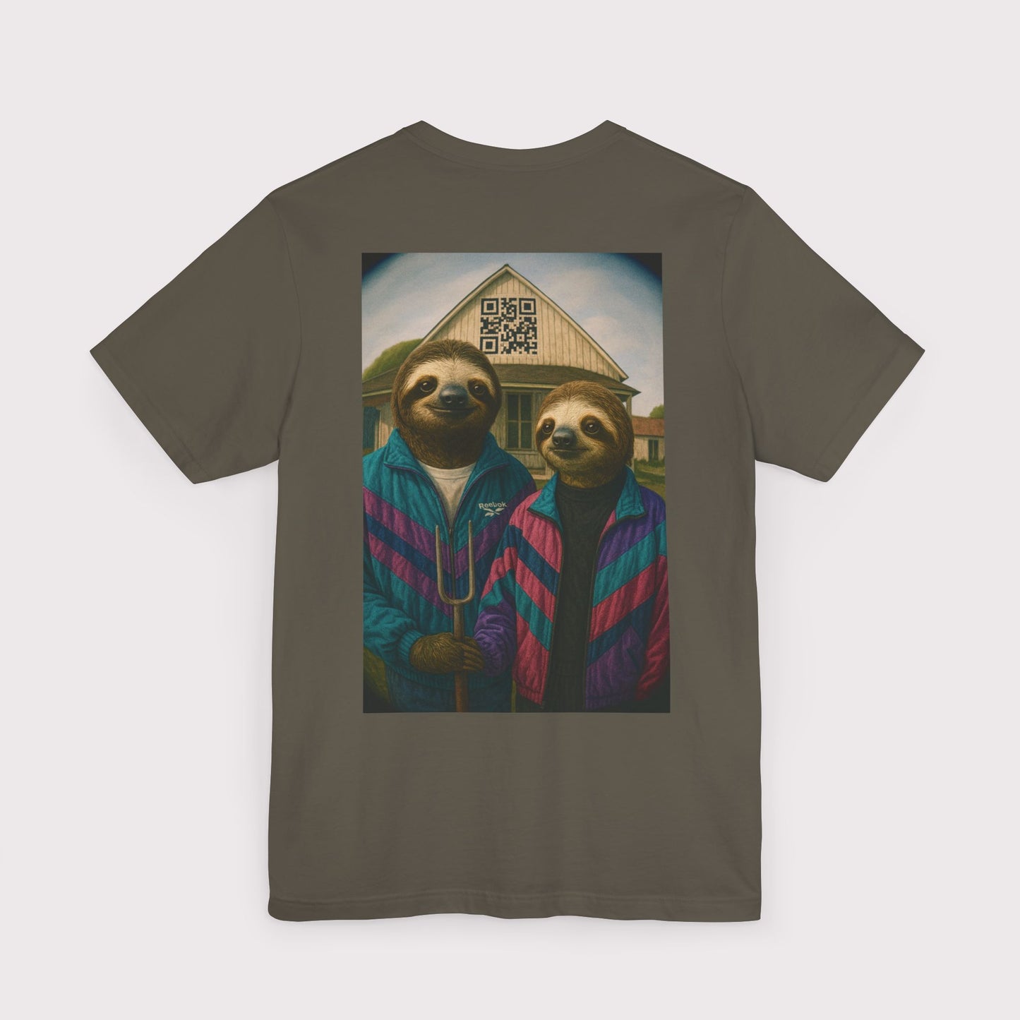 American Sloth-ic - Jersey Tee