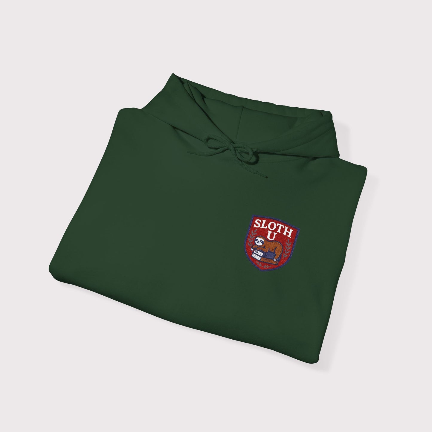 Sloth U Embroidered Hoodie