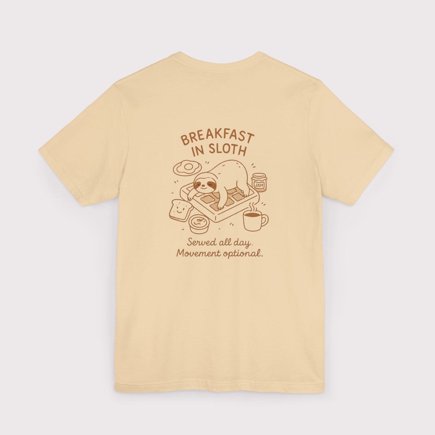 Breakfast in Sloth T-Shirt