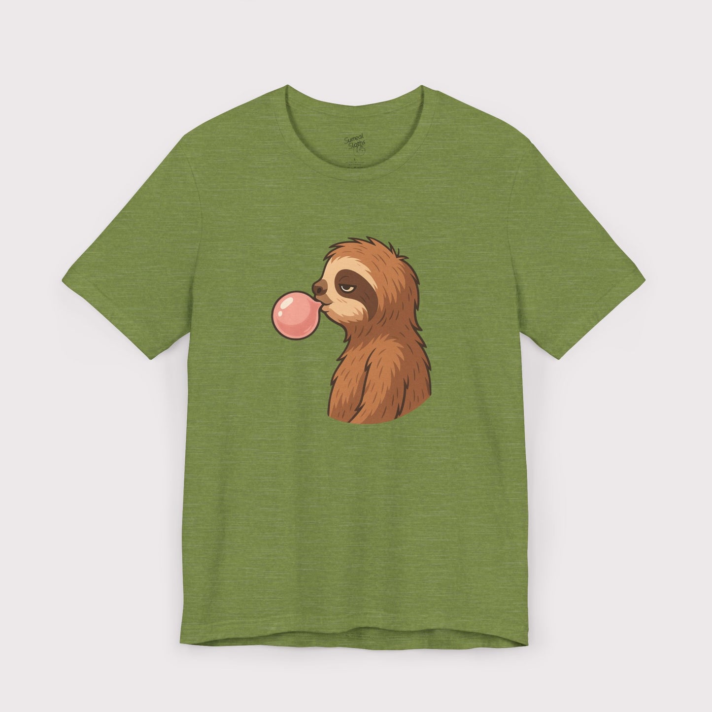 Bubble Blowing Sloth T-Shirt