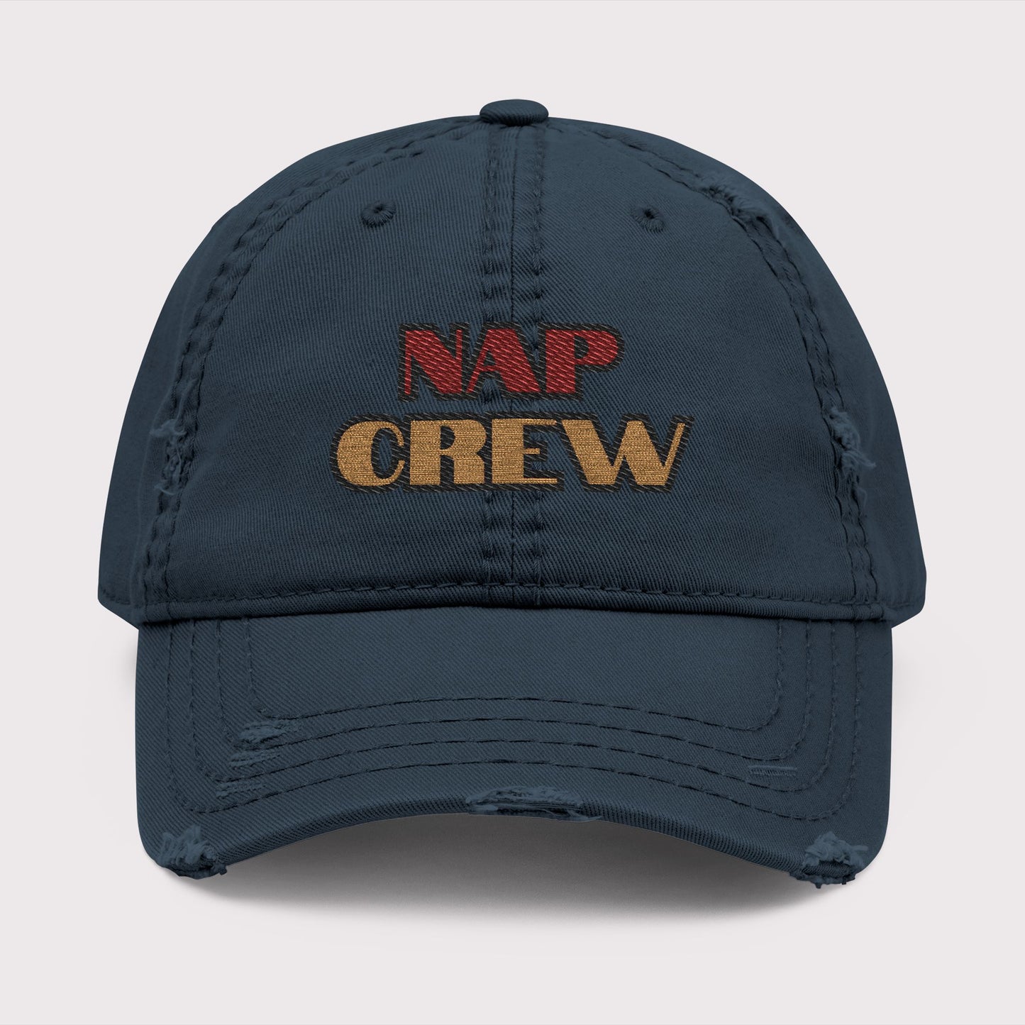 Nap Crew Distressed Hat