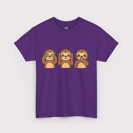 No Evil Sloths T-Shirt