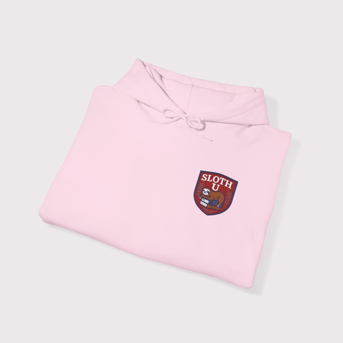 Sloth U Embroidered Hoodie