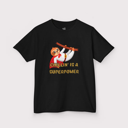 “Chillin’ Is a Superpower” Kids Tee