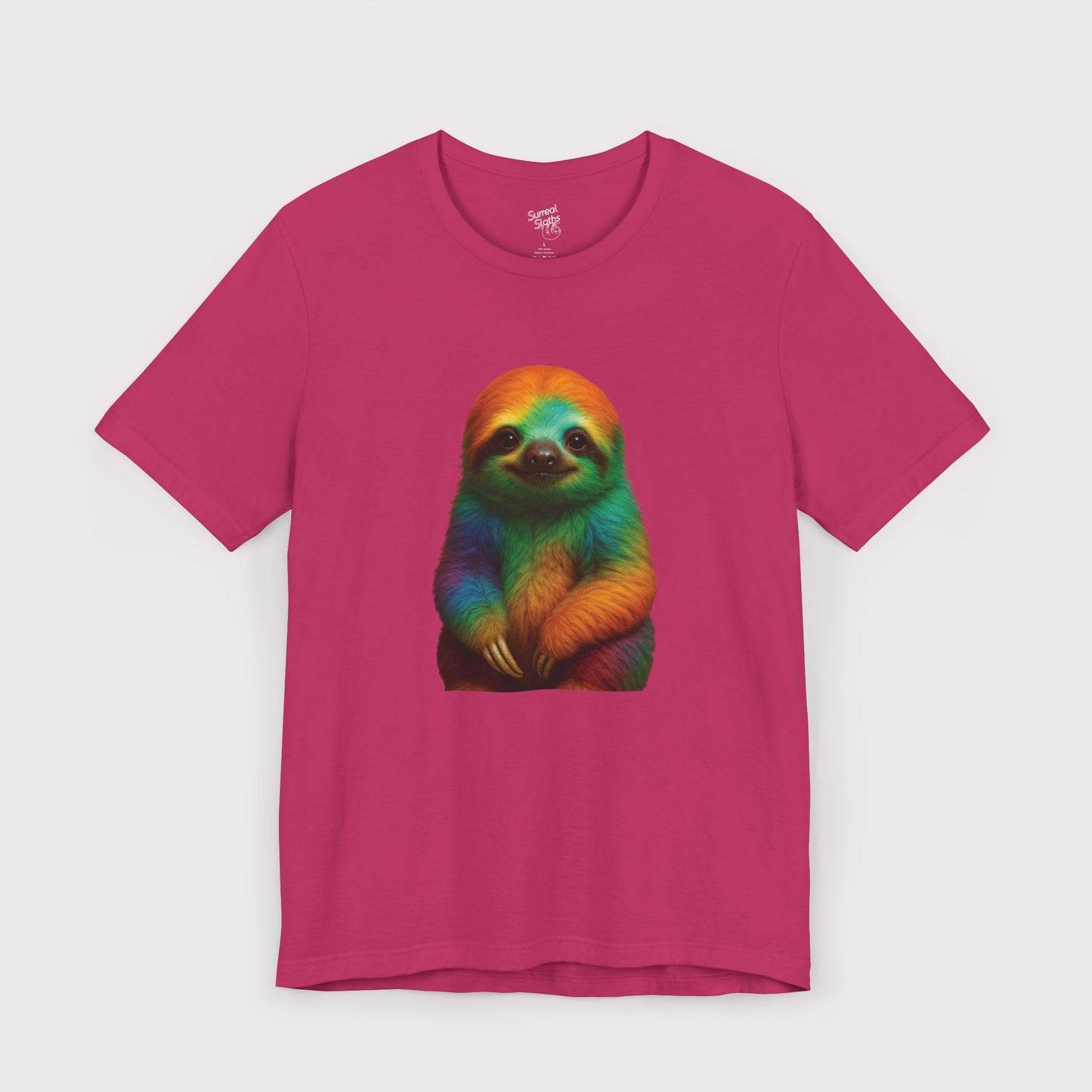 Rainbow Vibes Sloth T-Shirt