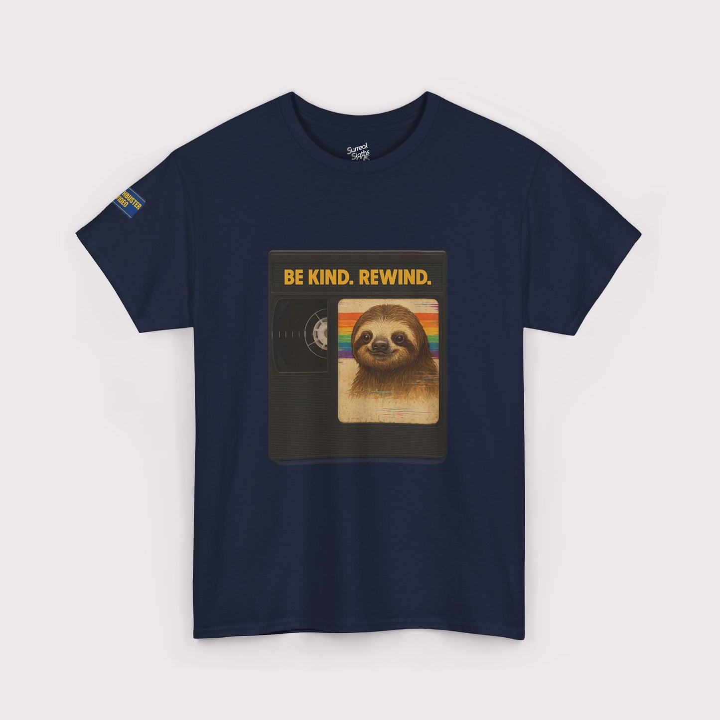 Be Kind Rewind Sloth T-Shirt