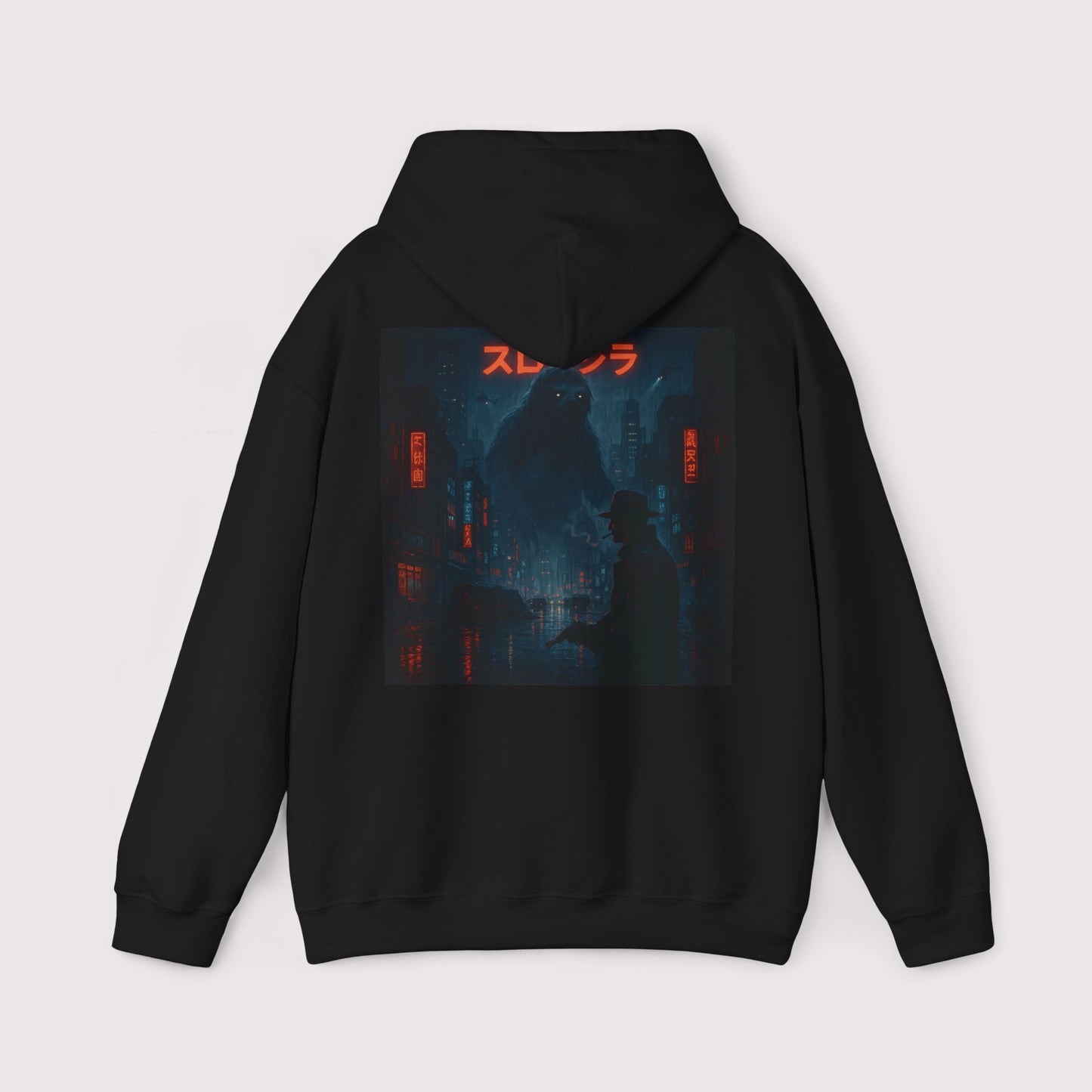 Slothzilla Noir Hoodie