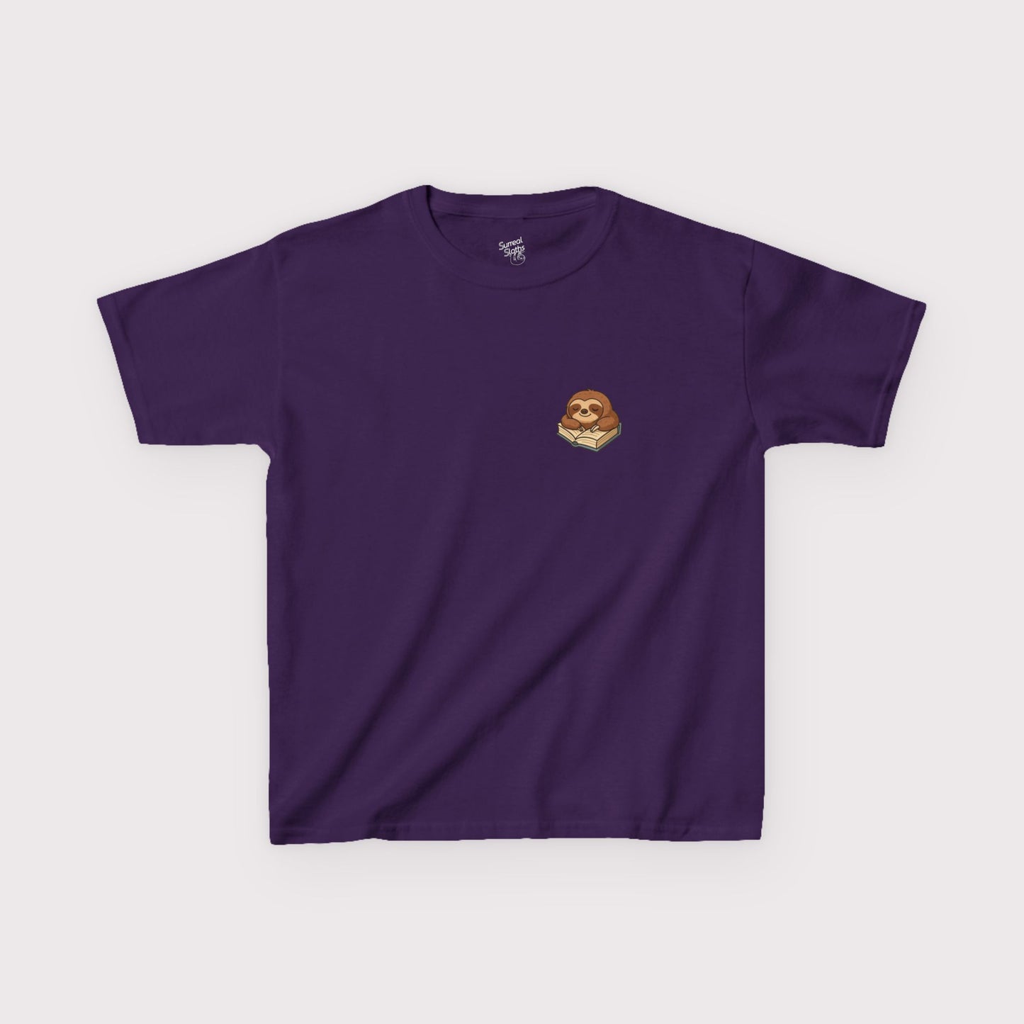Pocket Book Sloth Kids T-Shirt