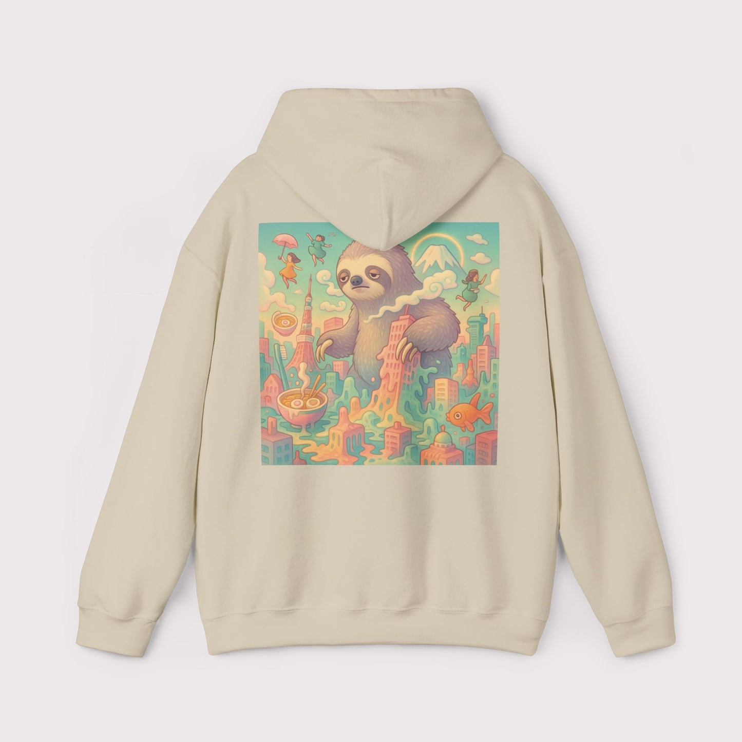 Slothzilla Pastel Hoodie