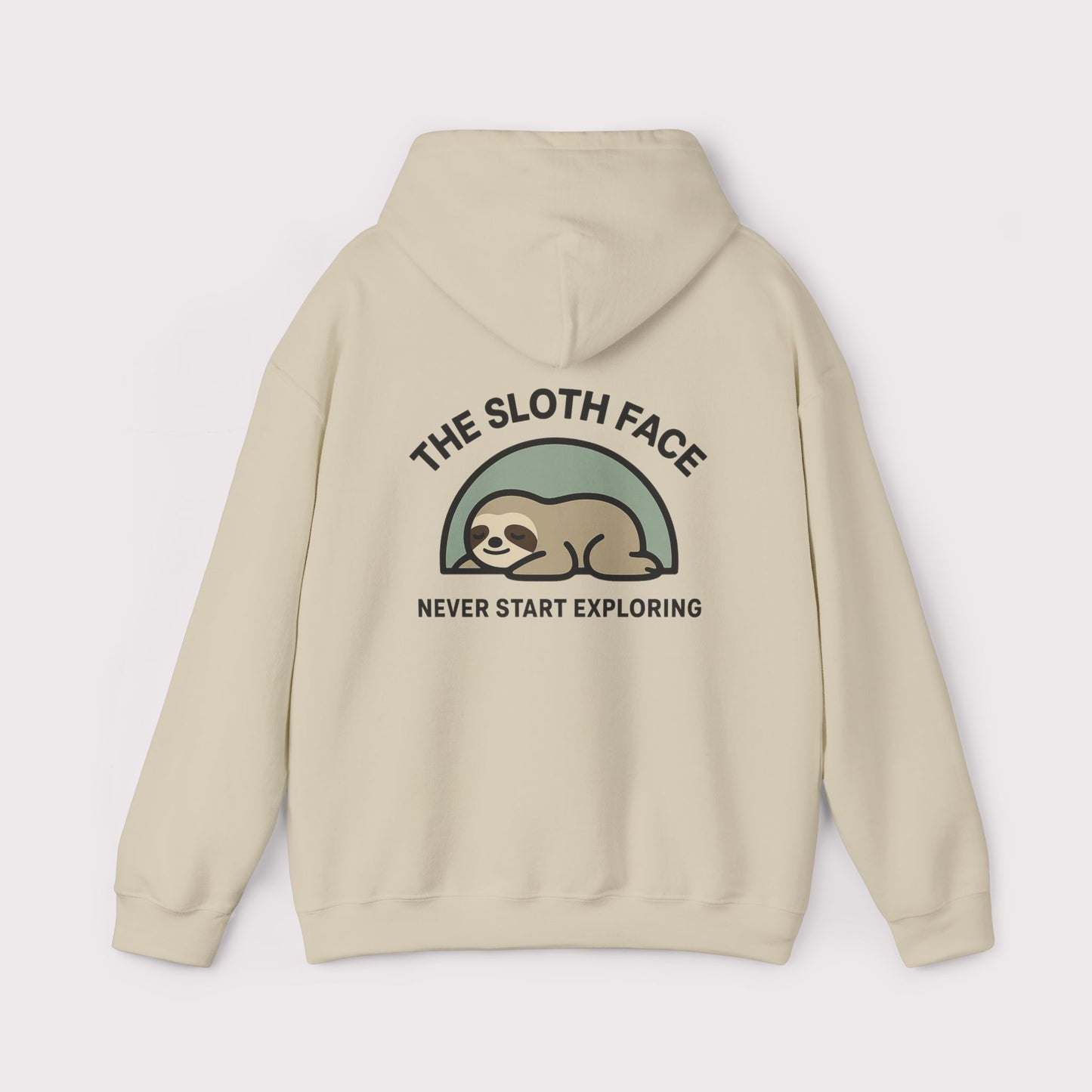 The Sloth Face Hoodie