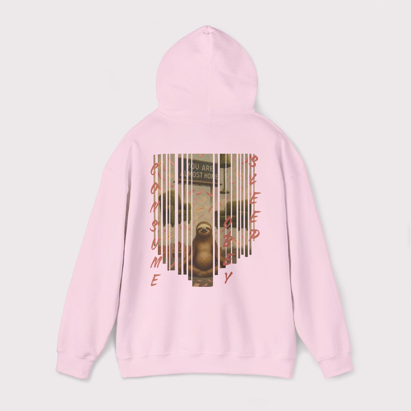 Consume Obey Sleep Sloth Hoodie