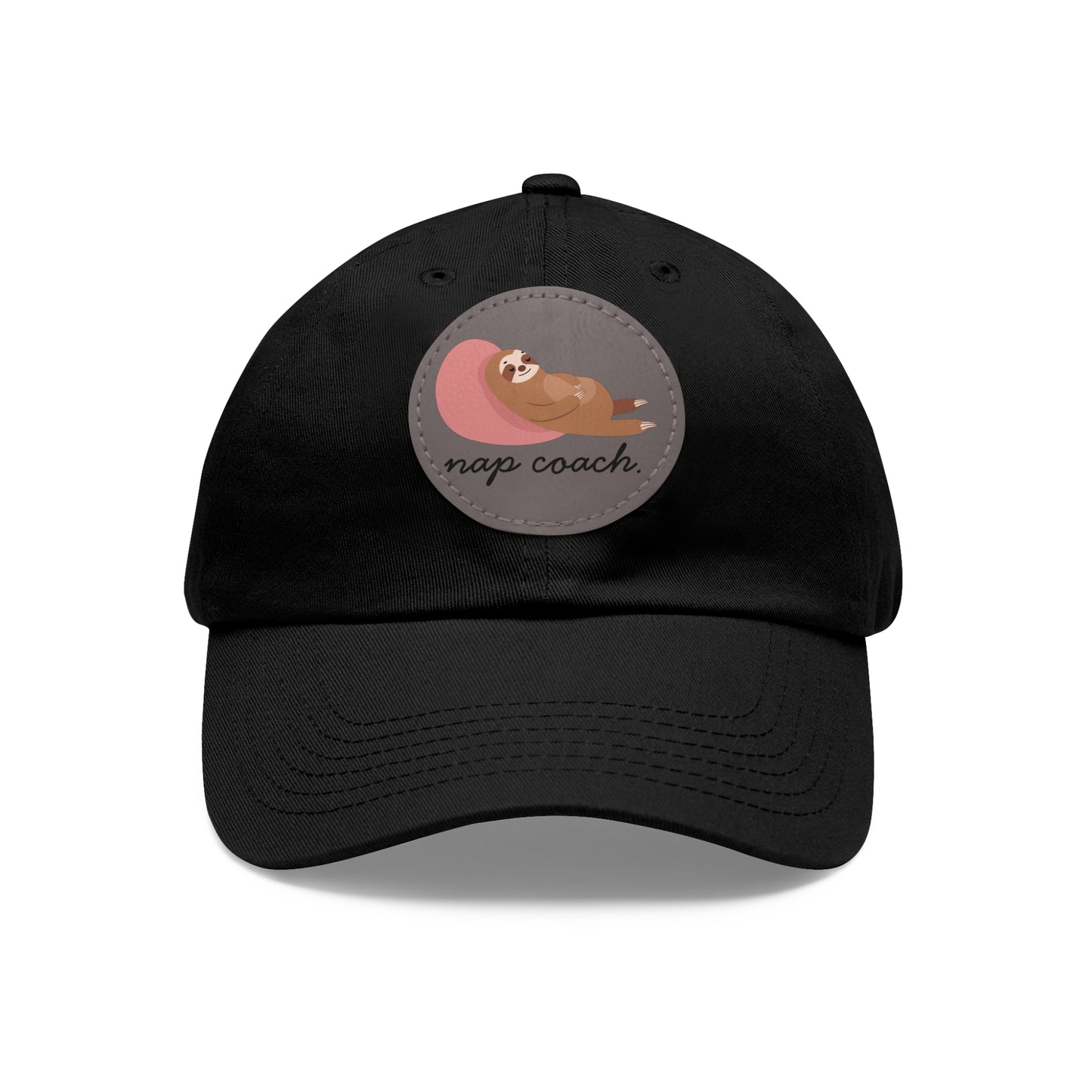 Nap Coach Leather Patch Hat