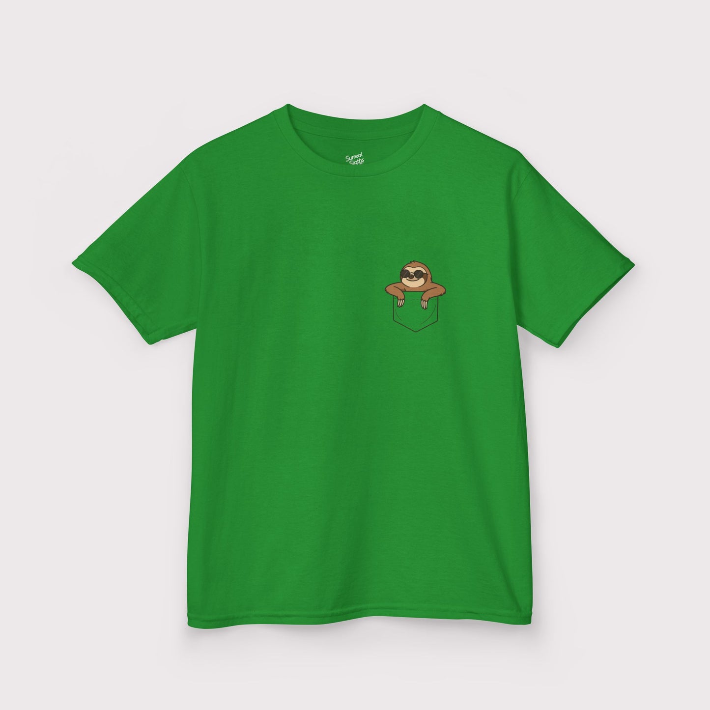 Pocket Cool Sloth Kids T-Shirt