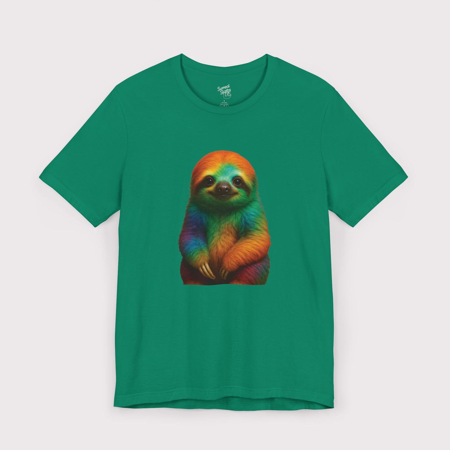 Rainbow Vibes Sloth T-Shirt