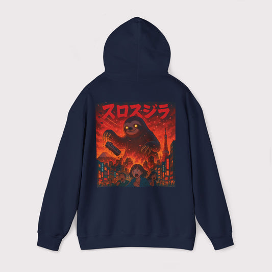 Slothzilla Anime Hoodie