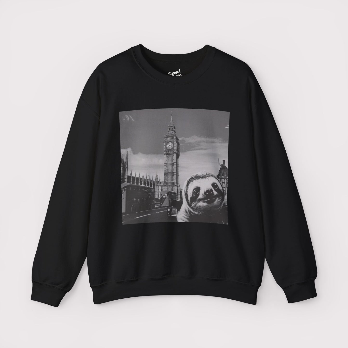 Sloth Selfie Big Ben - Crewneck