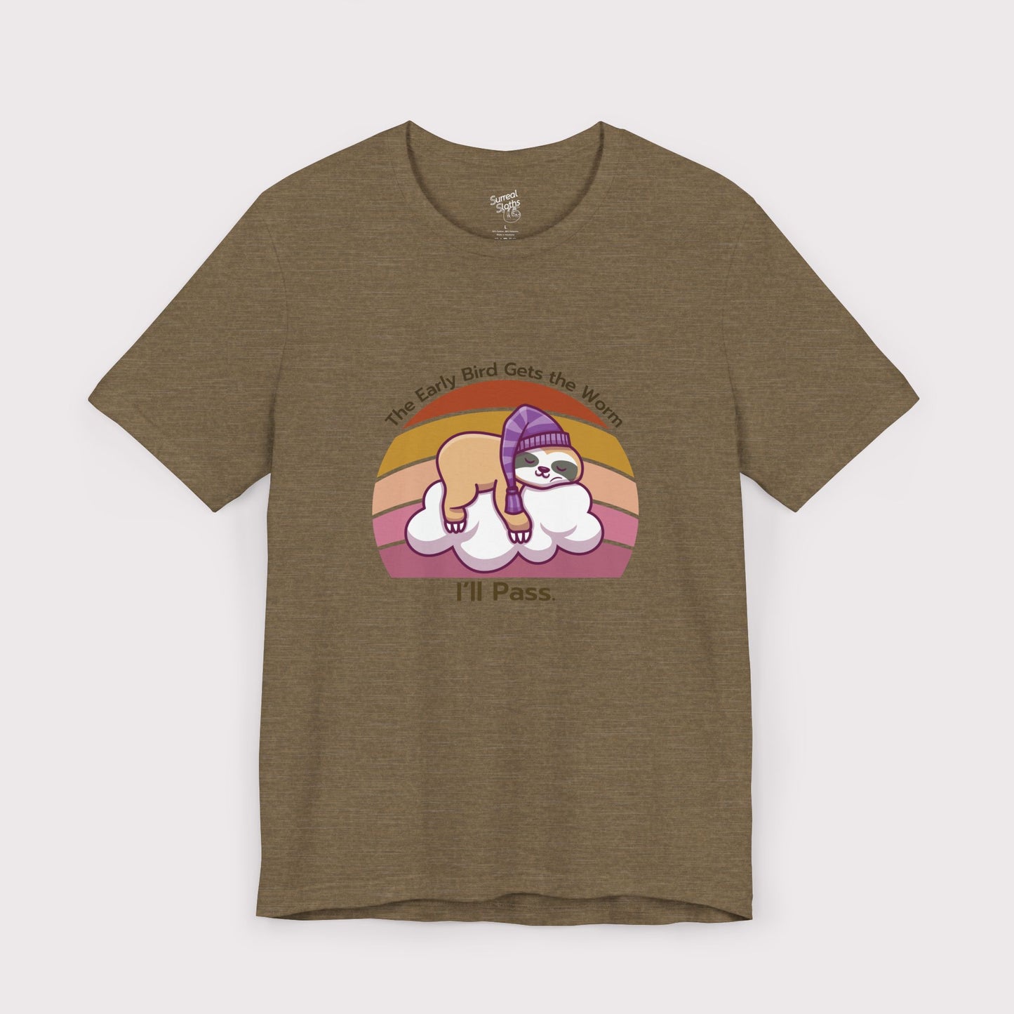 "The Early Bird Gets the Worm… I’ll Pass" – Jersey Tee