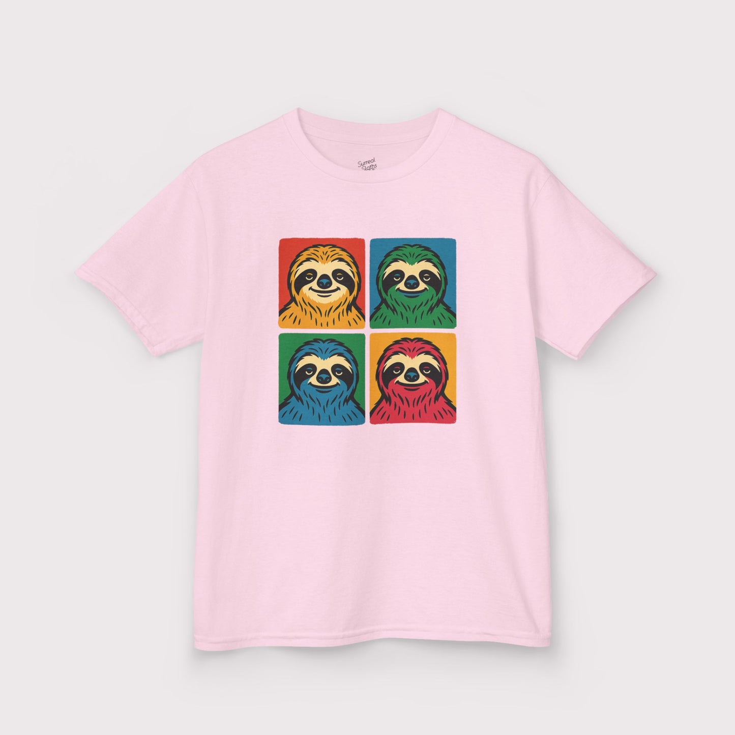 Pop Art Sloths Kids T-Shirt