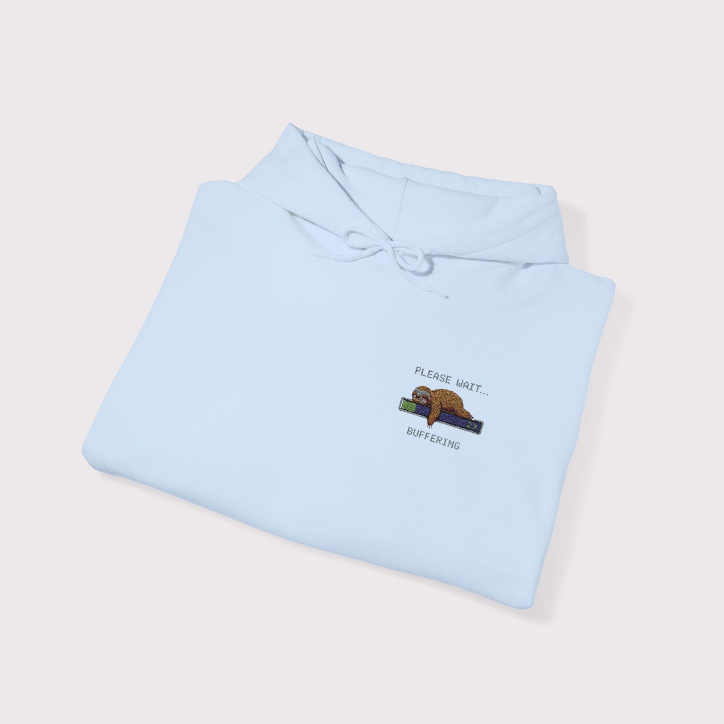 Buffering Embroidered Hoodie