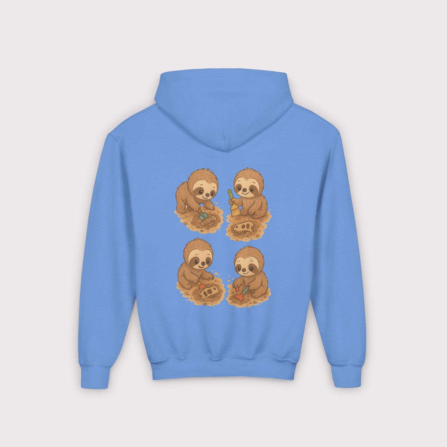 Sloth Fossil Diggers Kids Hoodie