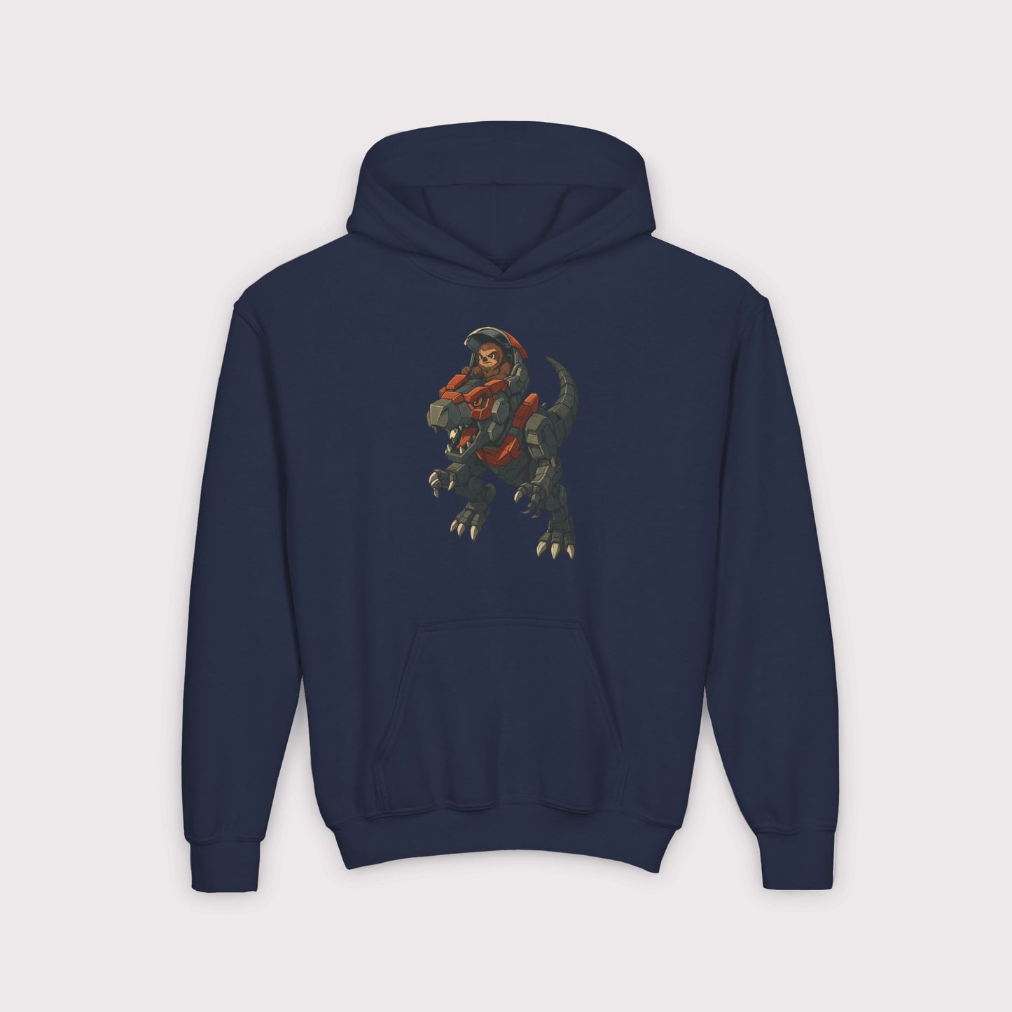 Mecha-Rex Rider Kids Hoodie