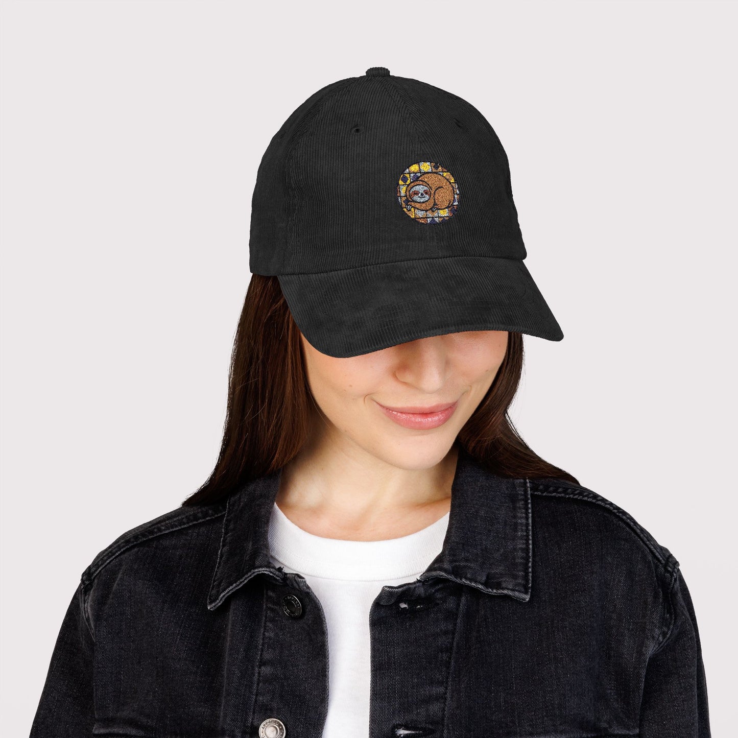 Flannel Nap Circle Corduroy Hat