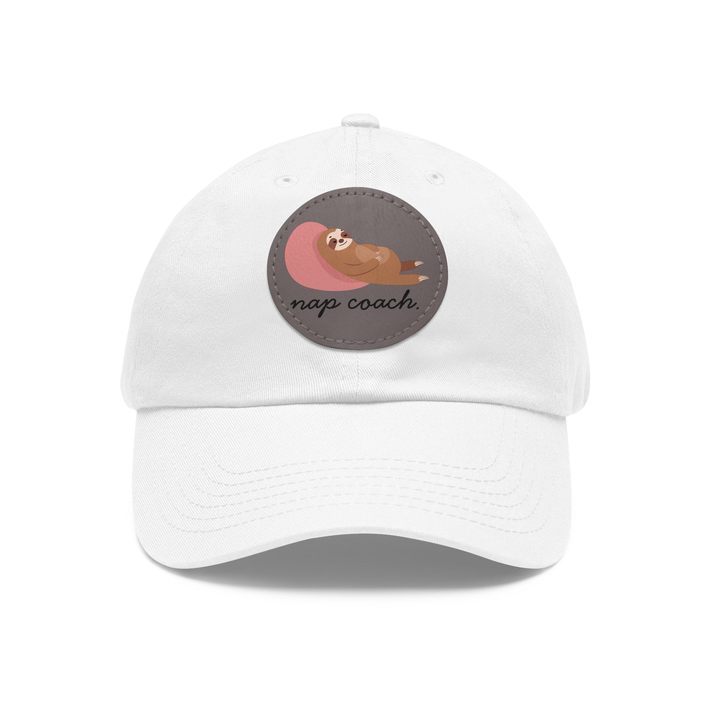 Nap Coach Leather Patch Hat