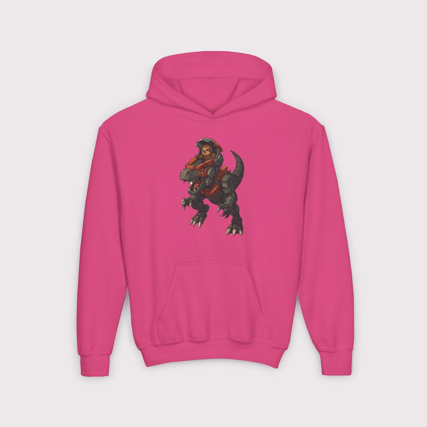Mecha-Rex Rider Kids Hoodie