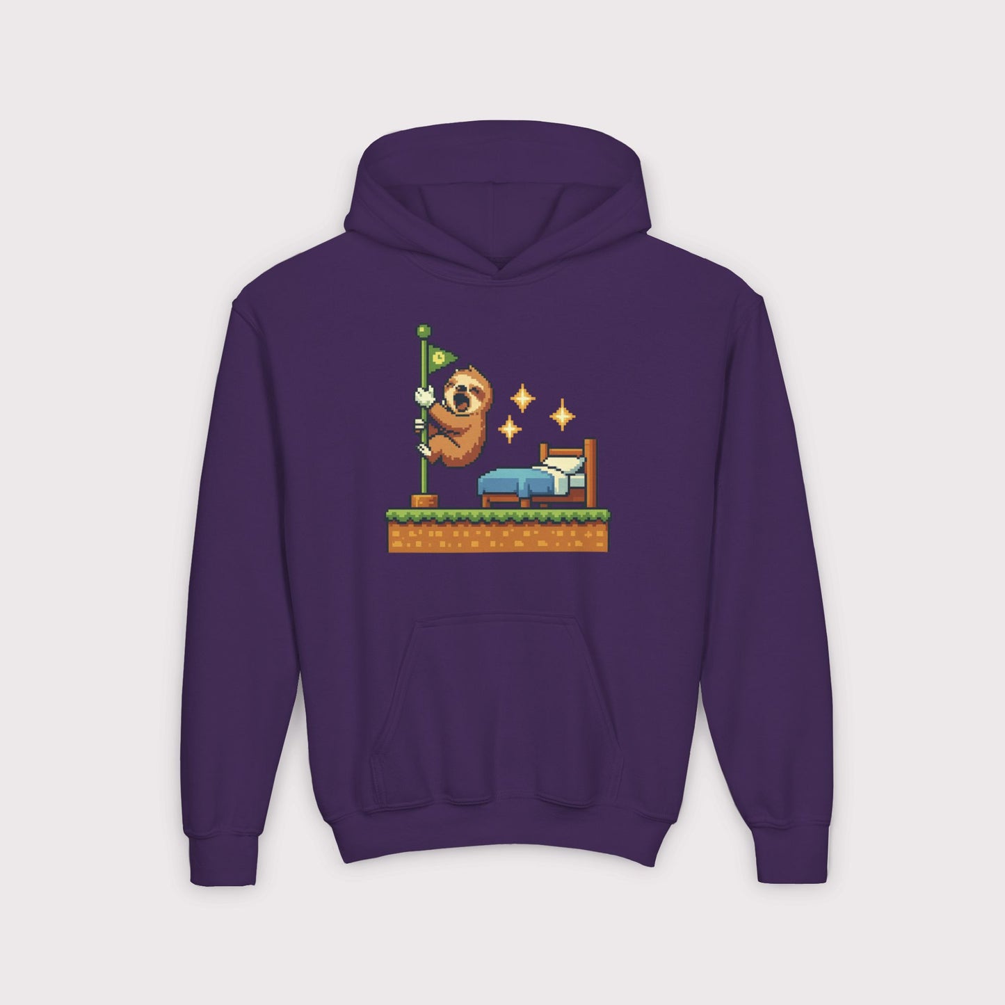 Level Complete Nap Time Kids Hoodie