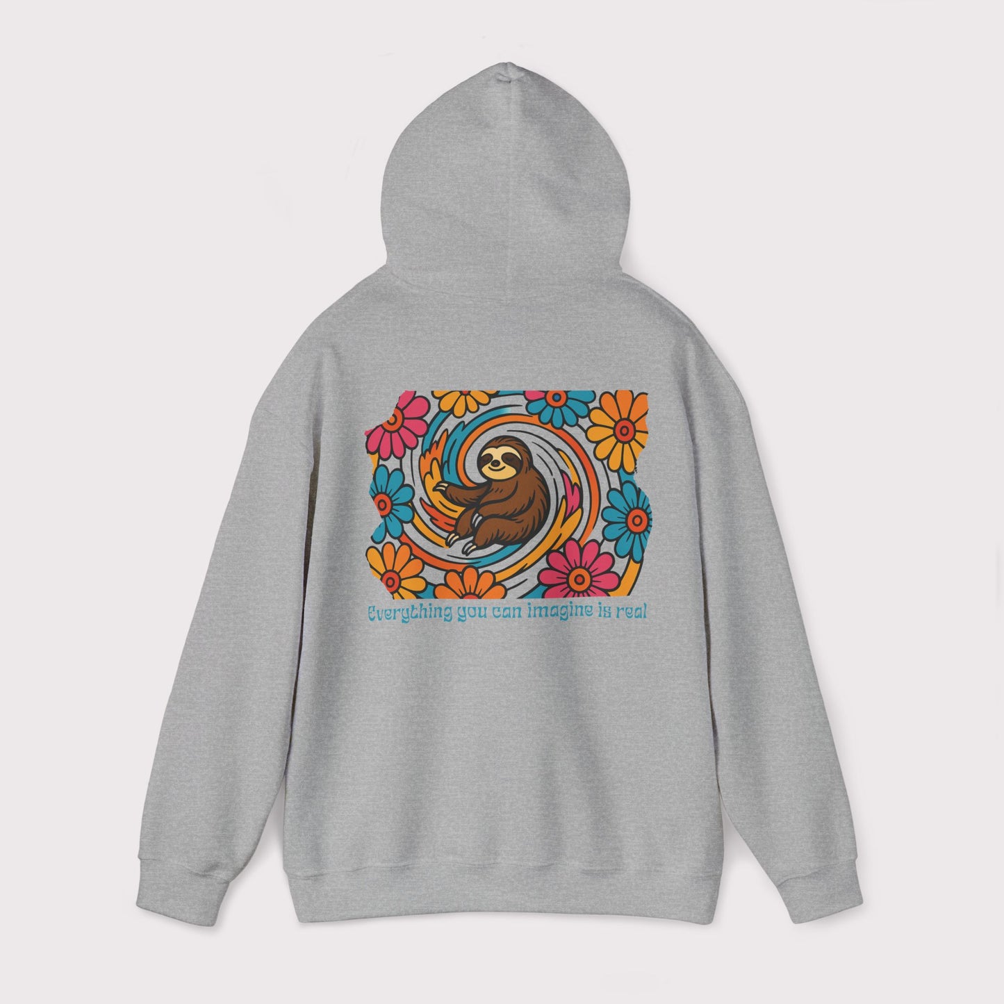Imagine Sloth Hoodie