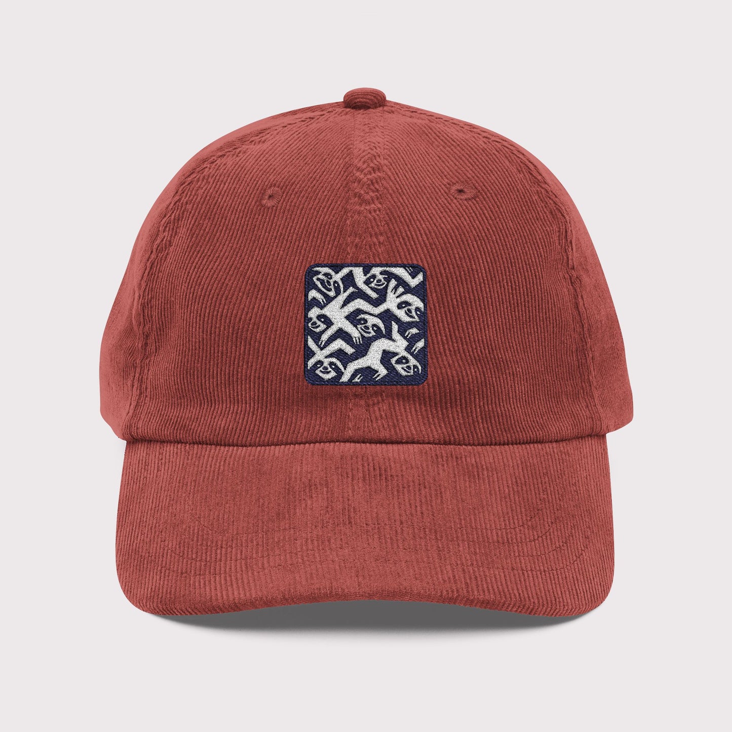Tessellated Sloths Corduroy Hat