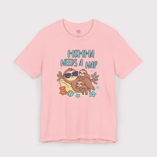 Momma Needs a Nap - Jersey Tee