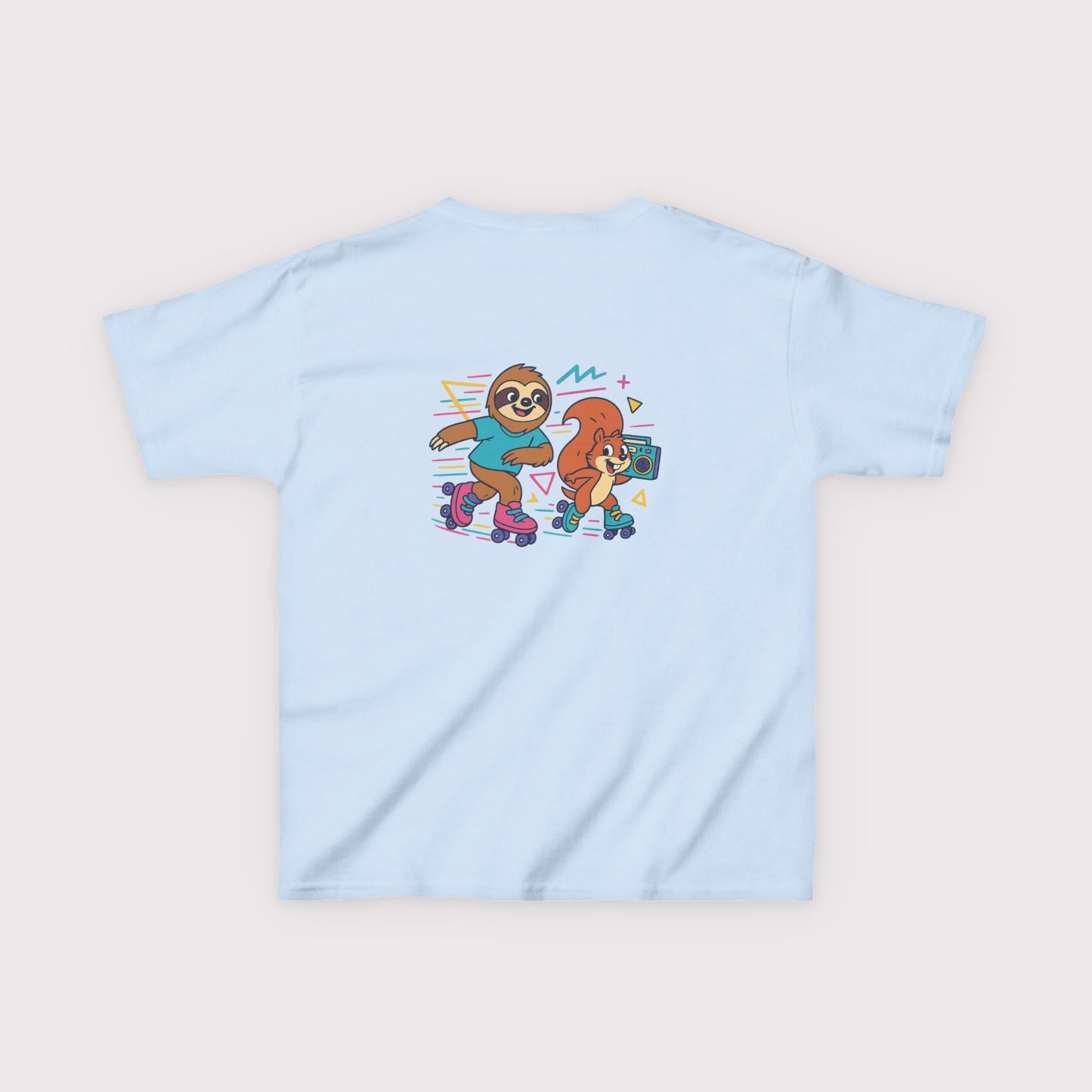 Skate Jam Sloth & Squirrel Kids T-Shirt