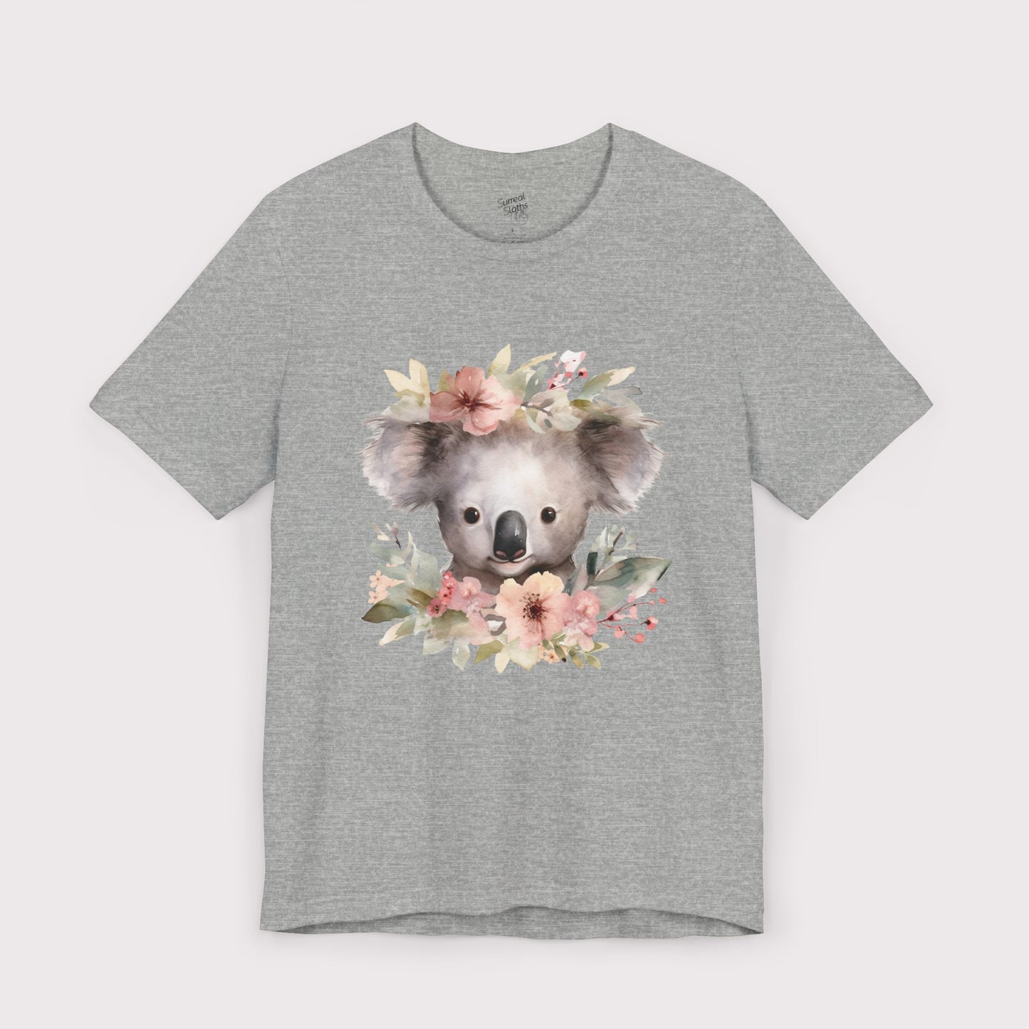 Floral Crown Koala - Jersey Tee