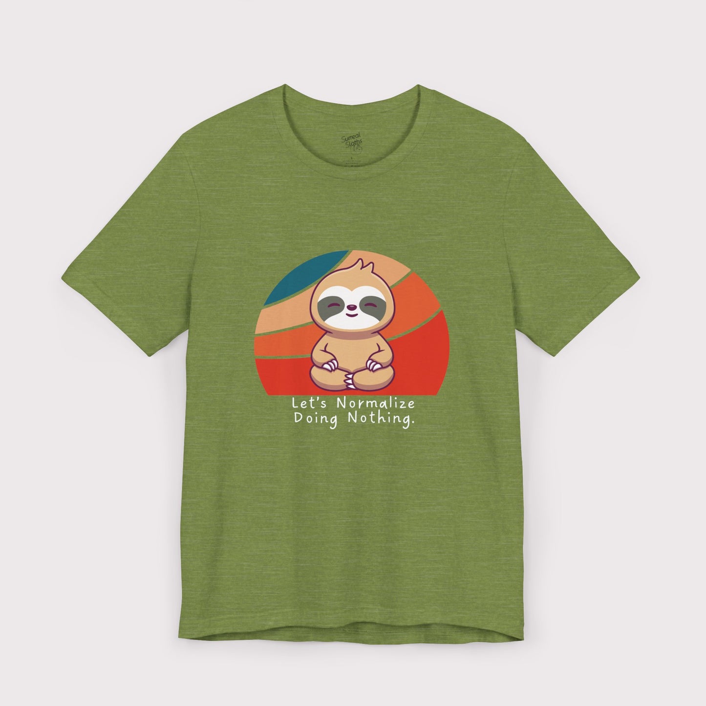"Let’s Normalize Doing Nothing" – Jersey Tee