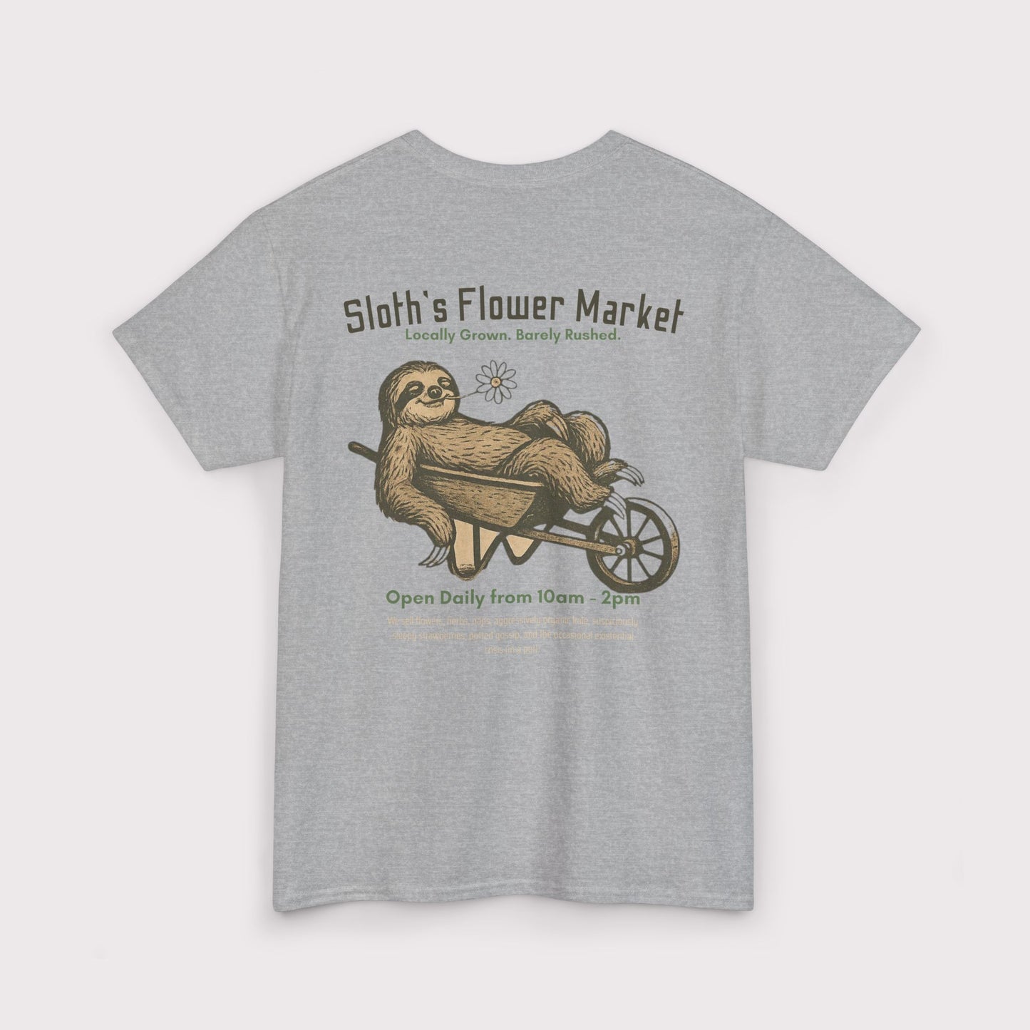Sloth’s Flower Market T-Shirt