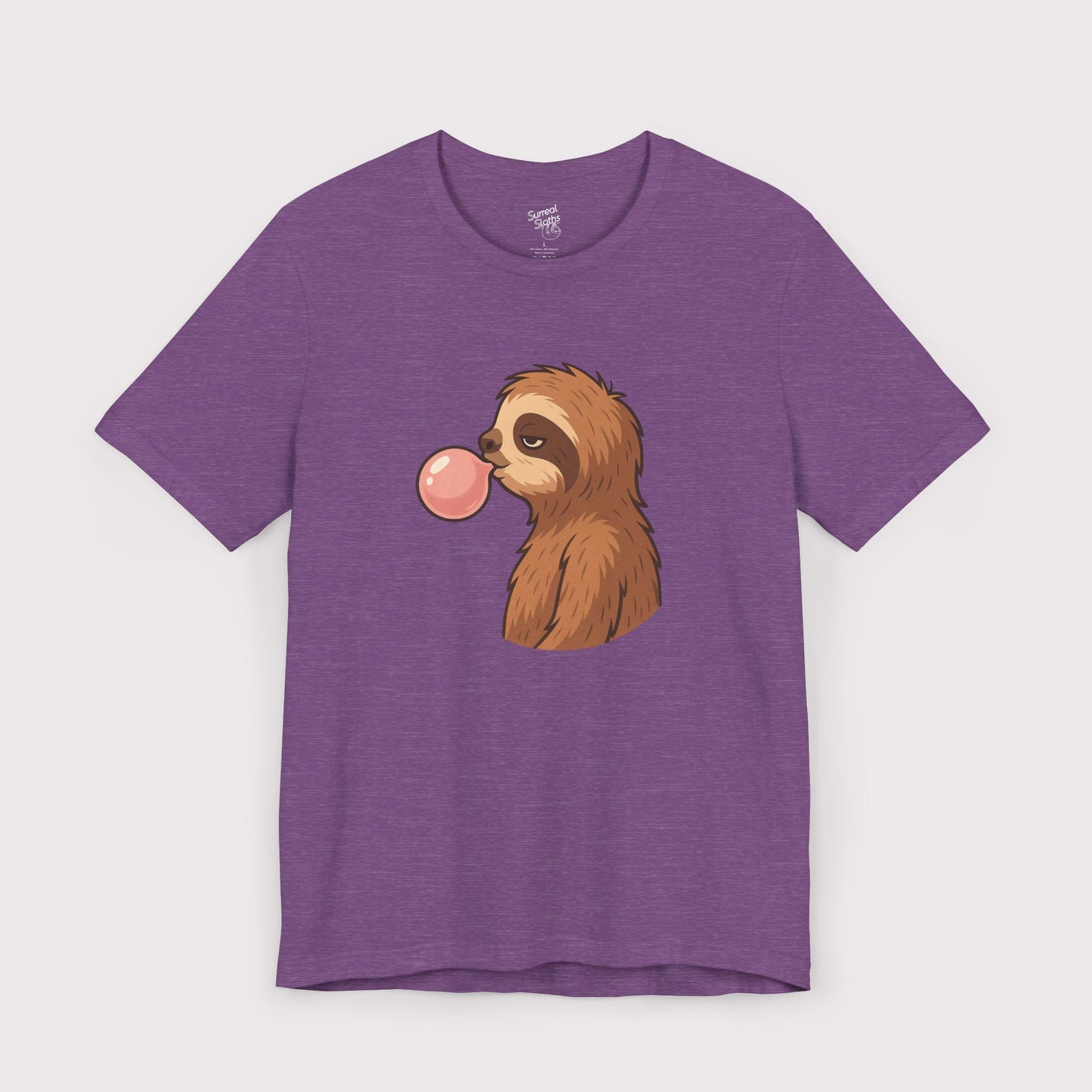 Bubble Blowing Sloth T-Shirt