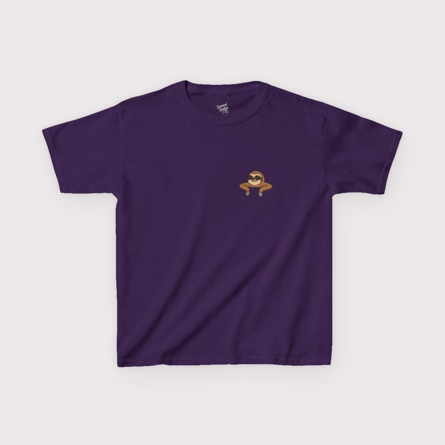 Pocket Cool Sloth Kids T-Shirt