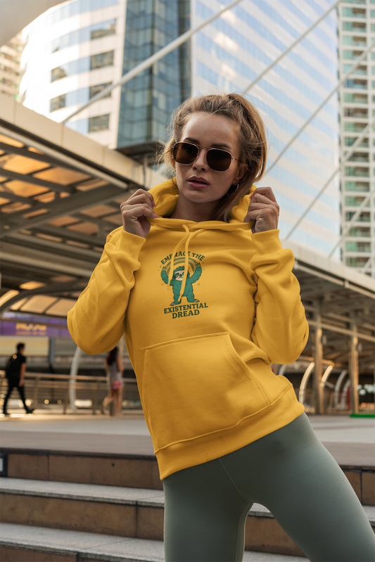 Embrace the Existential Dread Sloth Hoodie