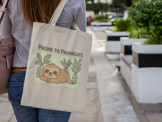 Prone To Propagate Canvas Tote