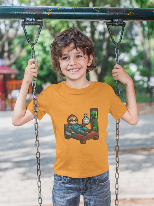 Sleep Mode Engaged Kids T-Shirt
