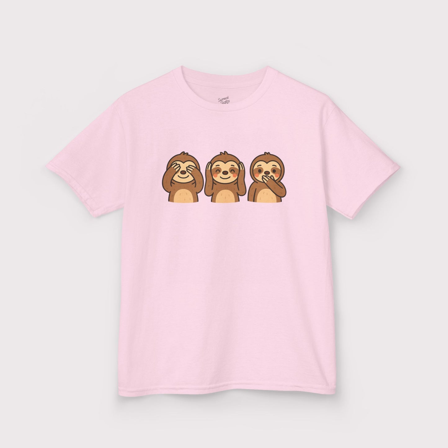 No Evil Sloths Kids T-Shirt
