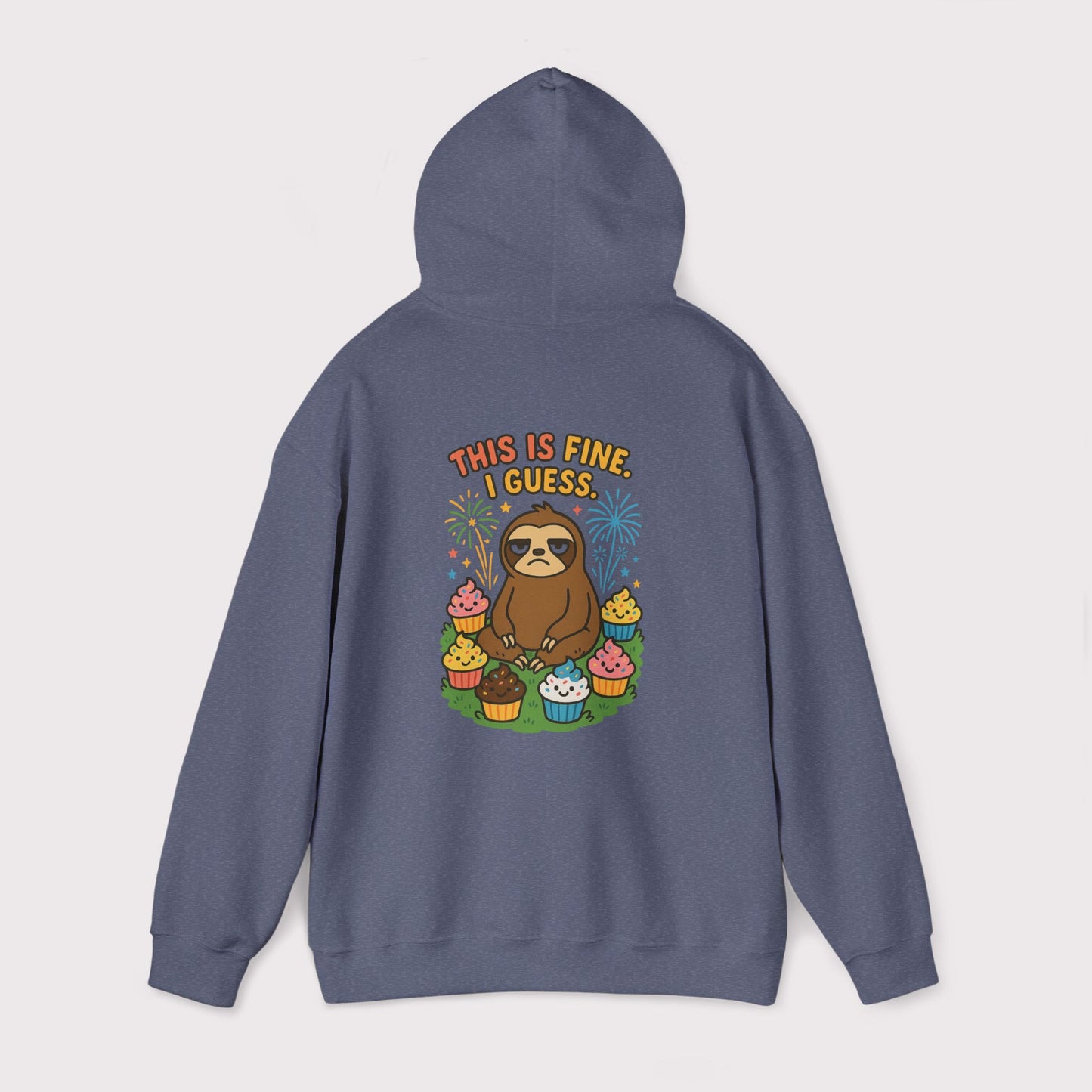 This Is Fine Sloth Hoodie