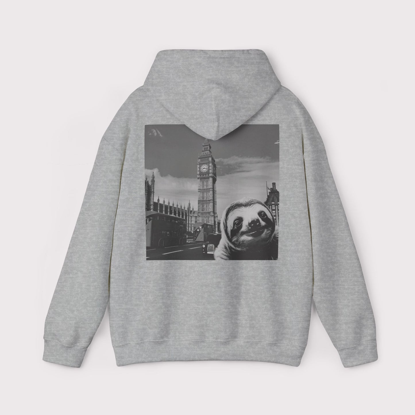 Sloth Selfie Big Ben - Hoodie