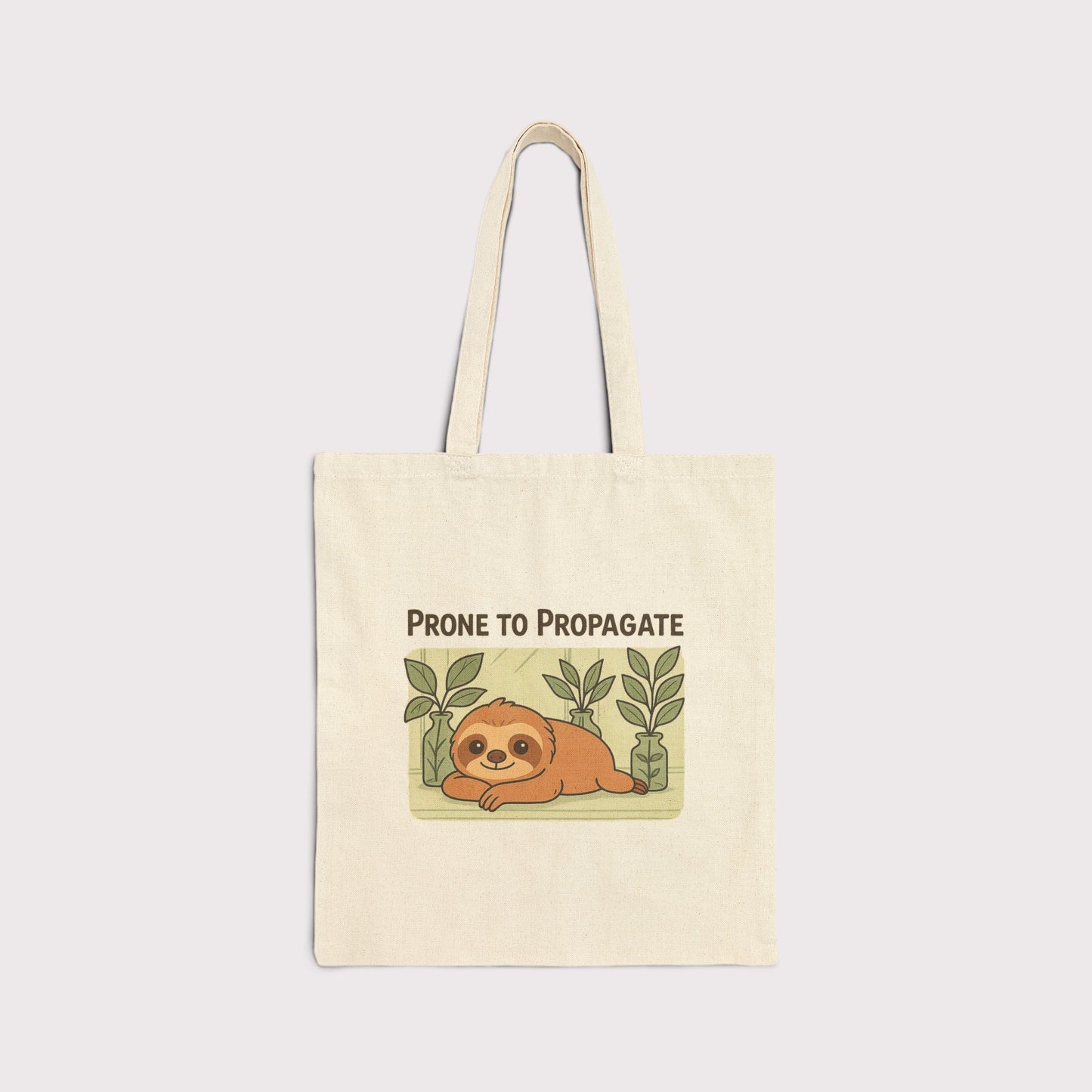 Prone To Propagate Canvas Tote